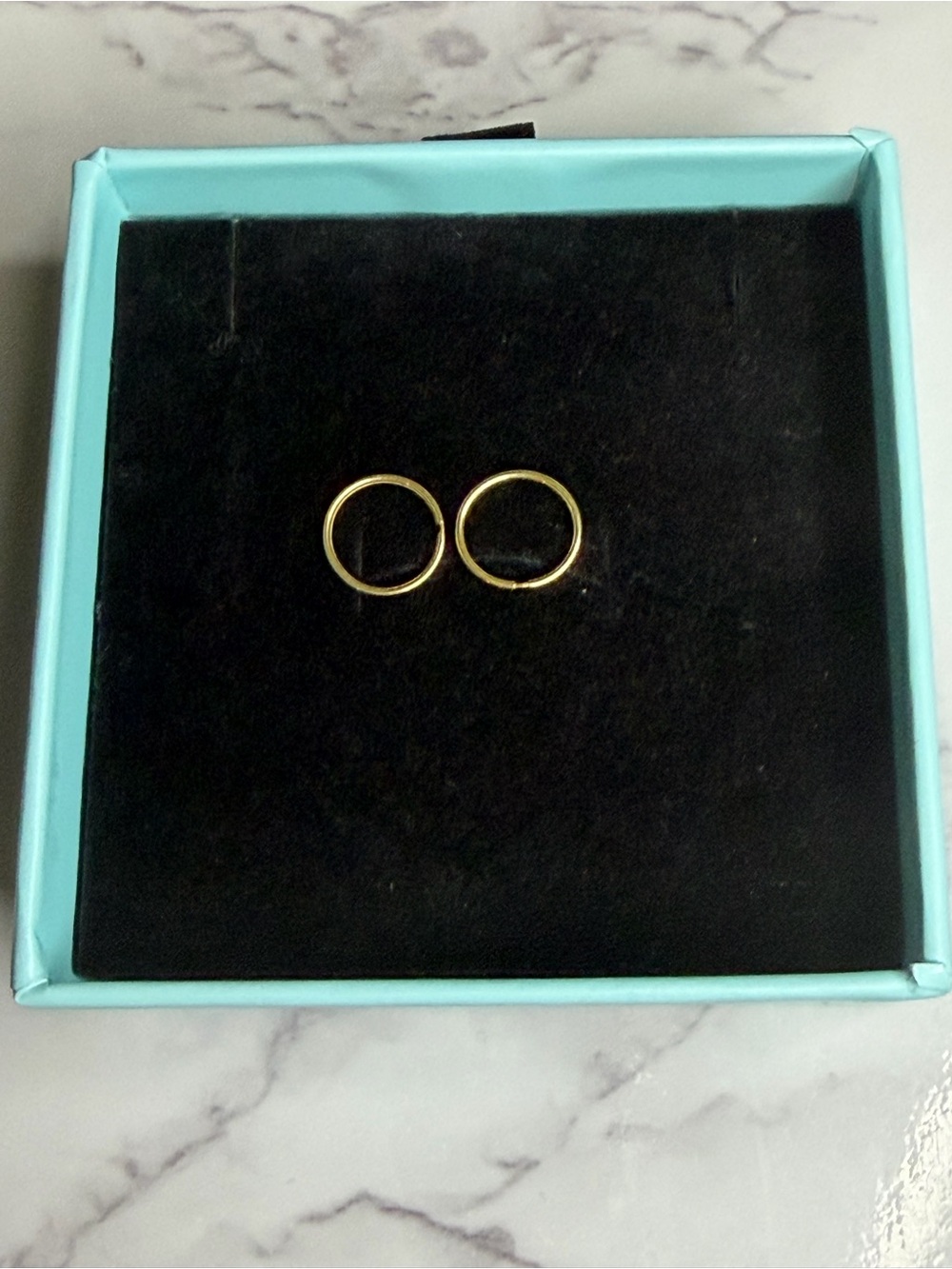 10k Real Gold Hoop Earrings